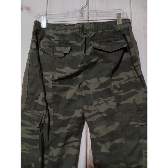 Social Standards Pants Ladies Medium Camouflage Joggers Cargo Pockets - Picture 4 of 8
